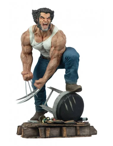 es::Marvel Estatua Premium Format Logan 38 cm