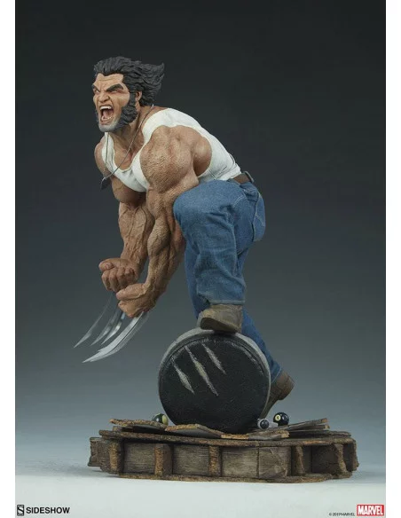 es::Marvel Estatua Premium Format Logan 38 cm es::Marvel Estatua Premium Format Logan 38 cm