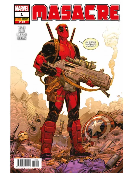 es::Masacre 01 32. Máximo un ejemplar por cliente