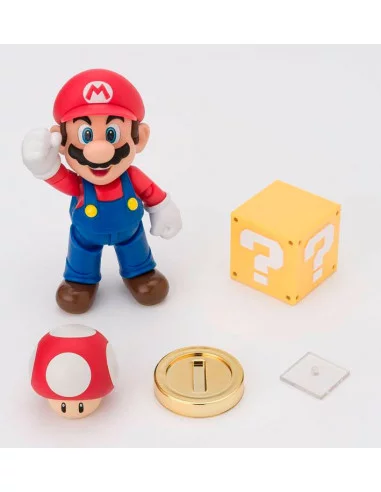 es::Super Mario Bros. Figura S.H. Figuarts Mario New Package Ver. 10 cm