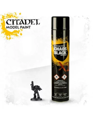es::Chaos Black XL Spray - Imprimación negra