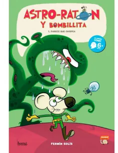 es::Astro-ratón y Bombillita 01. Parece que chispea