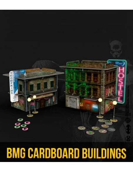 es::Batman Miniature Game: Cardboard Buildings