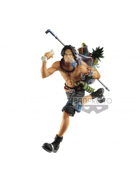 es::One Piece Estatua Three Brothers Portgas D. Ace 14 cm