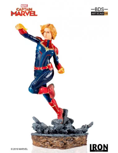 es::Marvel Comics Estatua 1/10 BDS Art Scale Captain Marvel 20 cm