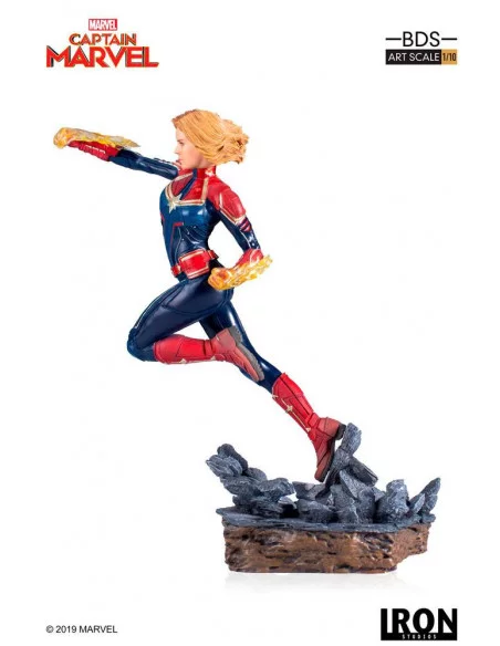 es::Marvel Comics Estatua 1/10 BDS Art Scale Captain Marvel 20 cm es::Marvel Comics Estatua 1/10 BDS Art Scale Captain Marvel 20 cm