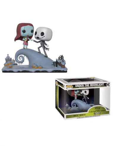es::Pesadilla antes de Navidad Pack de 2 POP! Movie Moments Vinyl Cabezón Jack & Sally 9 cm