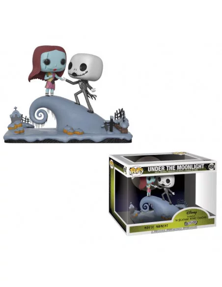 es::Pesadilla antes de Navidad Pack de 2 POP! Movie Moments Vinyl Cabezón Jack & Sally 9 cm