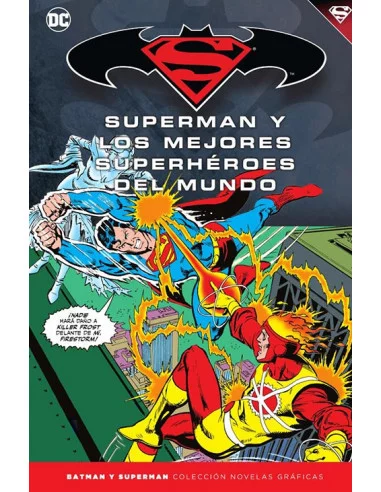 es::Novelas Gráficas Batman y Superman 43: Superman y los mejores superhéroes del mundo