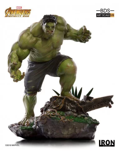 es::Vengadores Infinity War Estatua BDS Art Scale 1/10 Hulk 25 cm