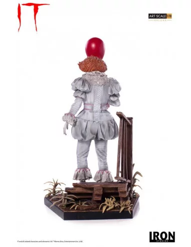 es::Stephen King's It 2017 Estatua 1/10 Deluxe Art Scale Pennywise 25 cm