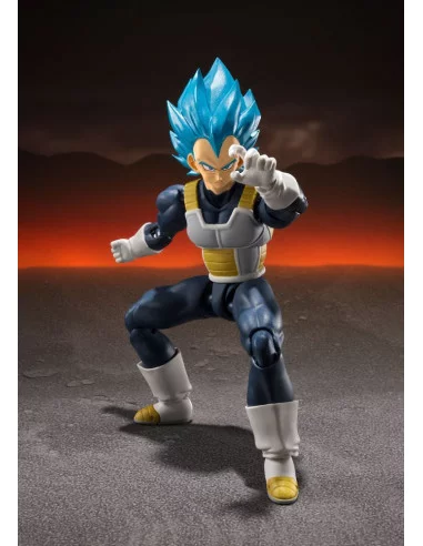 es::Dragon Ball Super Broly Figura S.H. Figuarts Super Saiyan God Super Saiyan Vegeta 14 cm