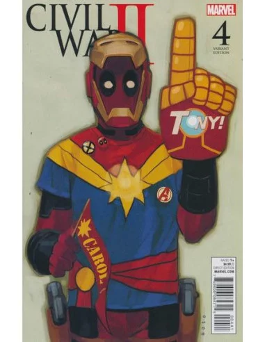 es::Civil War II 4 Phil Noto character variant - Marvel USA