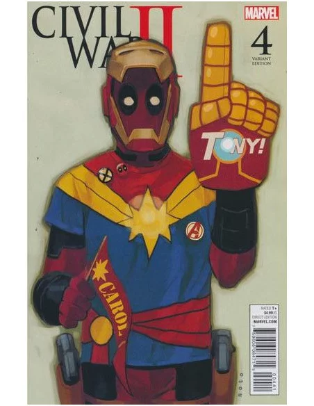 es::Civil War II 4 Phil Noto character variant - Marvel USA