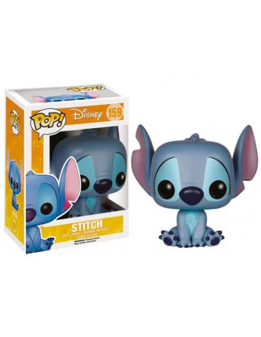 es::Lilo & Stitch POP! Vinyl Figura Stitch Seated 9 cm