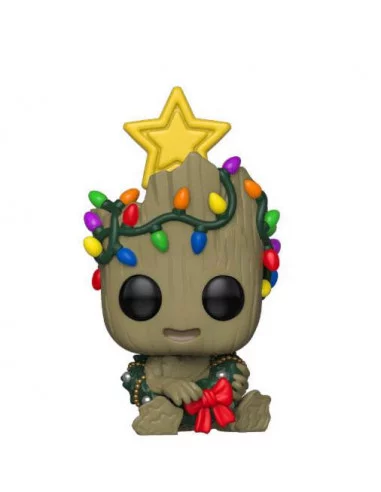 es::Marvel Holiday Figura POP! Marvel Vinyl Groot 9 cm