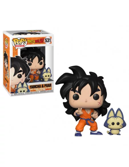 es::Dragonball Z Figura POP! Animation Vinyl Yamcha & Puar 9 cm