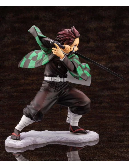 es::Demon Slayer: Kimetsu no Yaiba Estatua ARTFXJ 1/8 Tanjiro Kamado 18 cm es::Demon Slayer: Kimetsu no Yaiba Estatua ARTFXJ 1/8 Tanjiro Kamado 18 cm