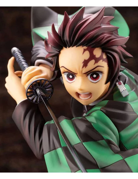 es::Demon Slayer: Kimetsu no Yaiba Estatua ARTFXJ 1/8 Tanjiro Kamado 18 cm es::Demon Slayer: Kimetsu no Yaiba Estatua ARTFXJ 1/8 Tanjiro Kamado 18 cm