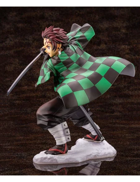 es::Demon Slayer: Kimetsu no Yaiba Estatua ARTFXJ 1/8 Tanjiro Kamado 18 cm es::Demon Slayer: Kimetsu no Yaiba Estatua ARTFXJ 1/8 Tanjiro Kamado 18 cm