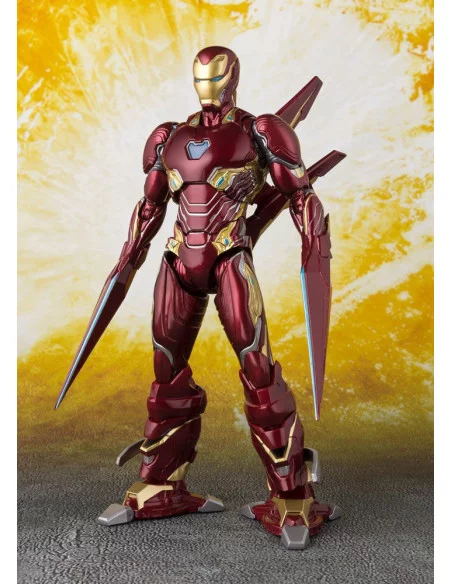 es::Vengadores Infinity War Figura S.H. Figuarts Iron Man MK50 Nano Weapons Tamashii Web Ex. 16 cm