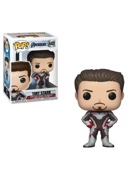 es::Vengadores Endgame Figura POP! Movies Vinyl Tony Stark 9 cm