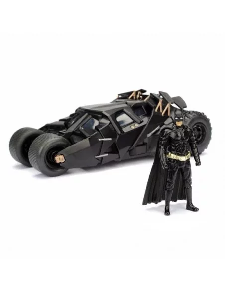 es::Batman The Dark Knight Vehículo 1/24 2008 Batmobile Tumbler con Figura
