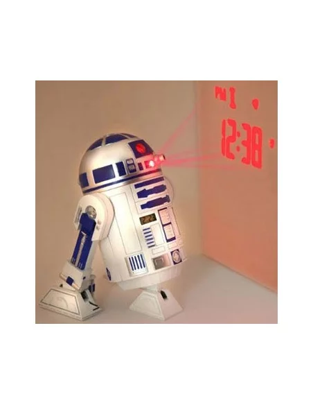 es::Star Wars: Despertador Proyector con sonido R2-D2
