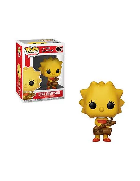 es::Los Simpson Figura POP! TV Vinyl Lisa 9 cm