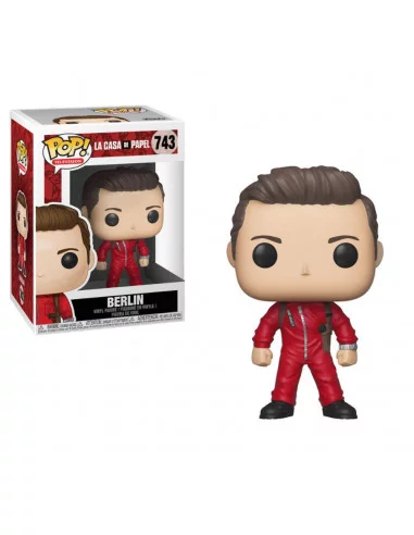 es::La casa de papel POP! TV Vinyl Figura Berlin 9 cm