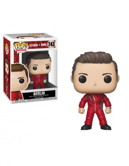 es::La casa de papel POP! TV Vinyl Figura Berlin 9 cm