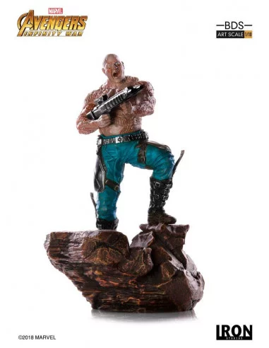 es::Vengadores Infinity War Estatua BDS Art Scale 1/10 Drax 23 cm