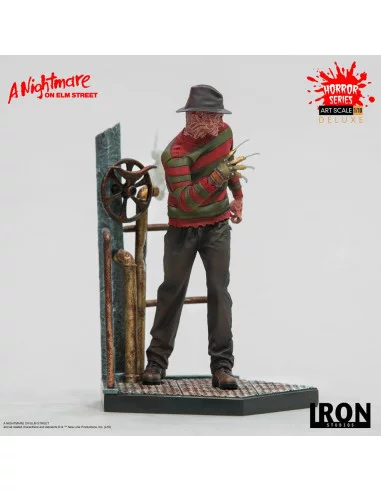 es::Pesadilla en Elm Street Estatua 1/10 Art Scale Freddy Krueger Deluxe 19 cm
