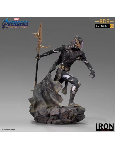 es::Vengadores: Endgame Estatua BDS Art Scale 1/10 Corvus Glaive Black Order 27 cm