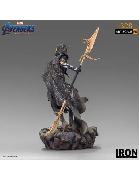 es::Vengadores: Endgame Estatua BDS Art Scale 1/10 Corvus Glaive Black Order 27 cm
