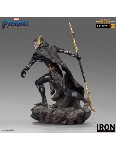 es::Vengadores: Endgame Estatua BDS Art Scale 1/10 Corvus Glaive Black Order 27 cm