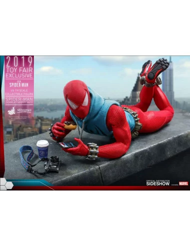 es::Marvel's Spider-Man Figura 1/6 Scarlet Spider Suit 2019 Toy Fair Exclusive Hot Toys 30 cm