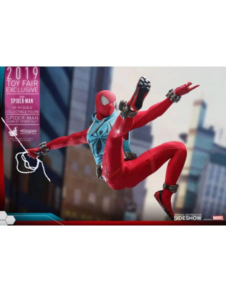 es::Marvel's Spider-Man Figura 1/6 Scarlet Spider Suit 2019 Toy Fair Exclusive Hot Toys 30 cm