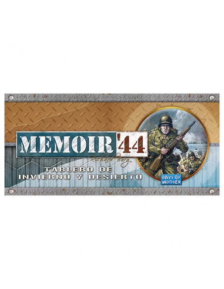 es::Memoir '44: Tablero de invierno y desierto - Expansión Juego de tablero