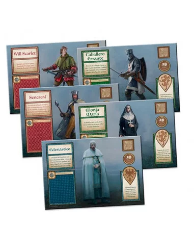 es::Ricardo Corazón de León: Personajes exclusivos