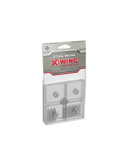 es::X-wing: Peanas y clavijas transparentes