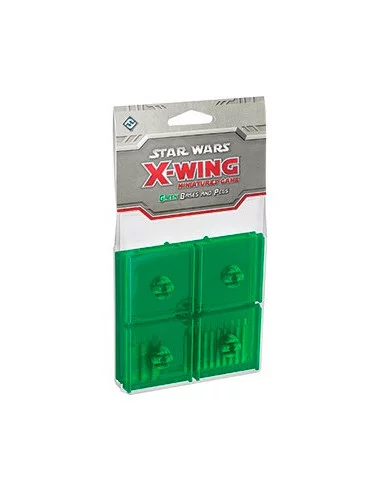 es::X-wing: Peanas y clavijas verdes