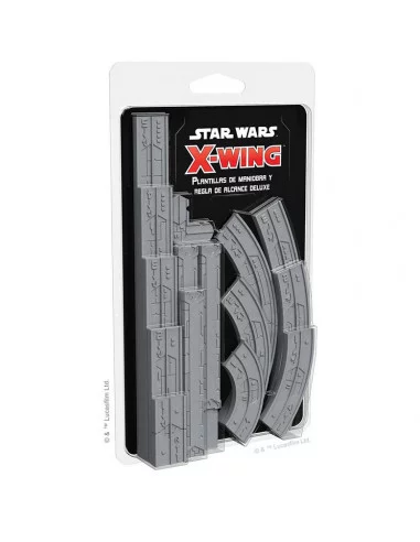 es::X-wing 2ª Edición: Plantillas de maniobra y regla de alcance Deluxe