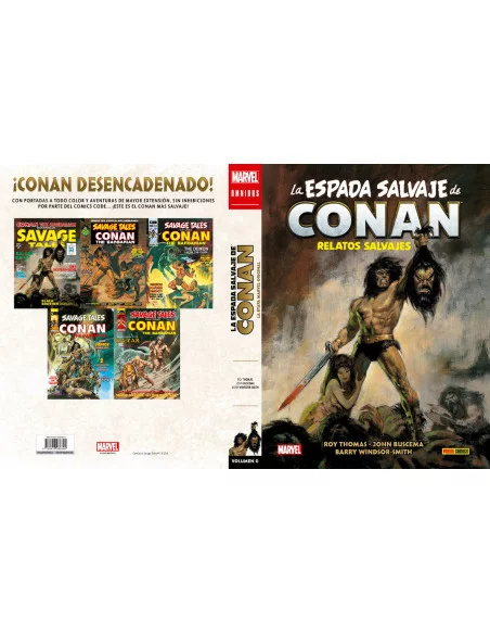 es::La Espada Salvaje de Conan 00. Relatos Salvajes Marvel Omnibus