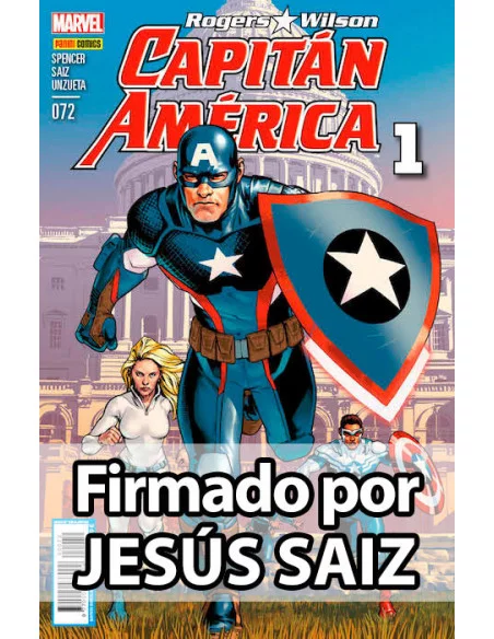 Capitán América 72 1 - Firmado por Jesús Saiz-10