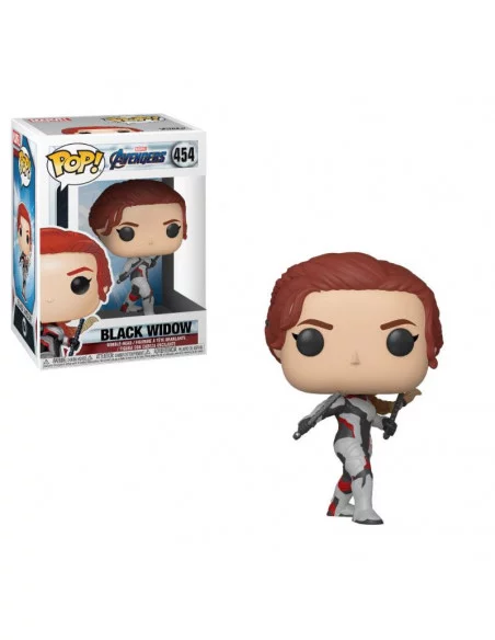 es::Vengadores Endgame Figura POP! Movies Vinyl Black Widow 9 cm