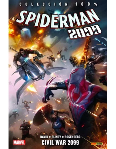 es::Spiderman 2099 05: Civil War 2099 Cómic 100% Marvel