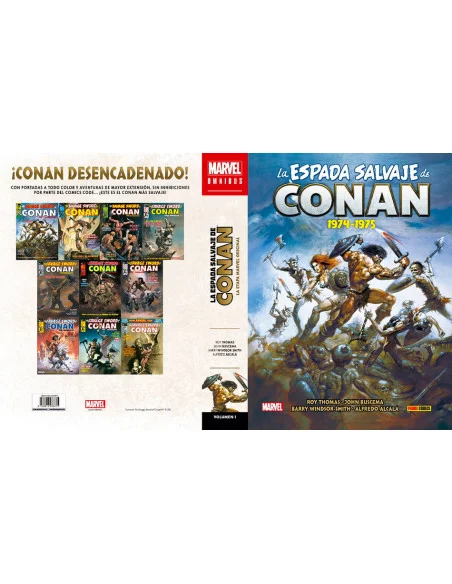 es::La Espada Salvaje de Conan Magazine 01. 1974 - 1975 Marvel Omnibus es::La Espada Salvaje de Conan Magazine 01. 1974 - 1975 Marvel Omnibus