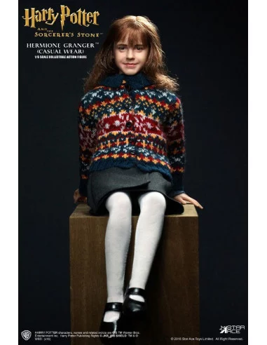 es::Harry Potter My Favourite Movie Figura 1/6 Hermione Child XMAS Version 25 cm