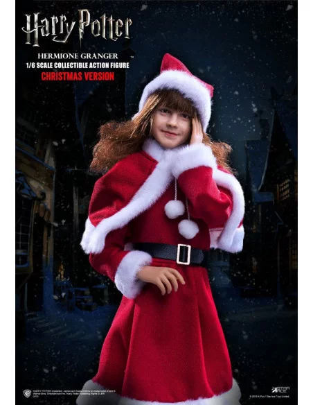 es::Harry Potter My Favourite Movie Figura 1/6 Hermione Child XMAS Version 25 cm